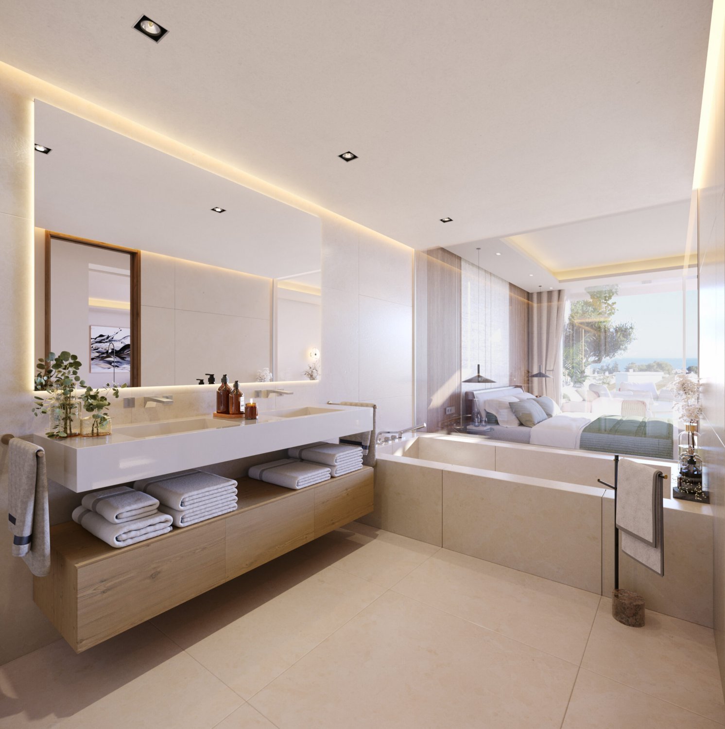Penthauss Marbella Golden Mile, Malaga, Spānijā 3 istabas, 465 m2 Nr. 87381