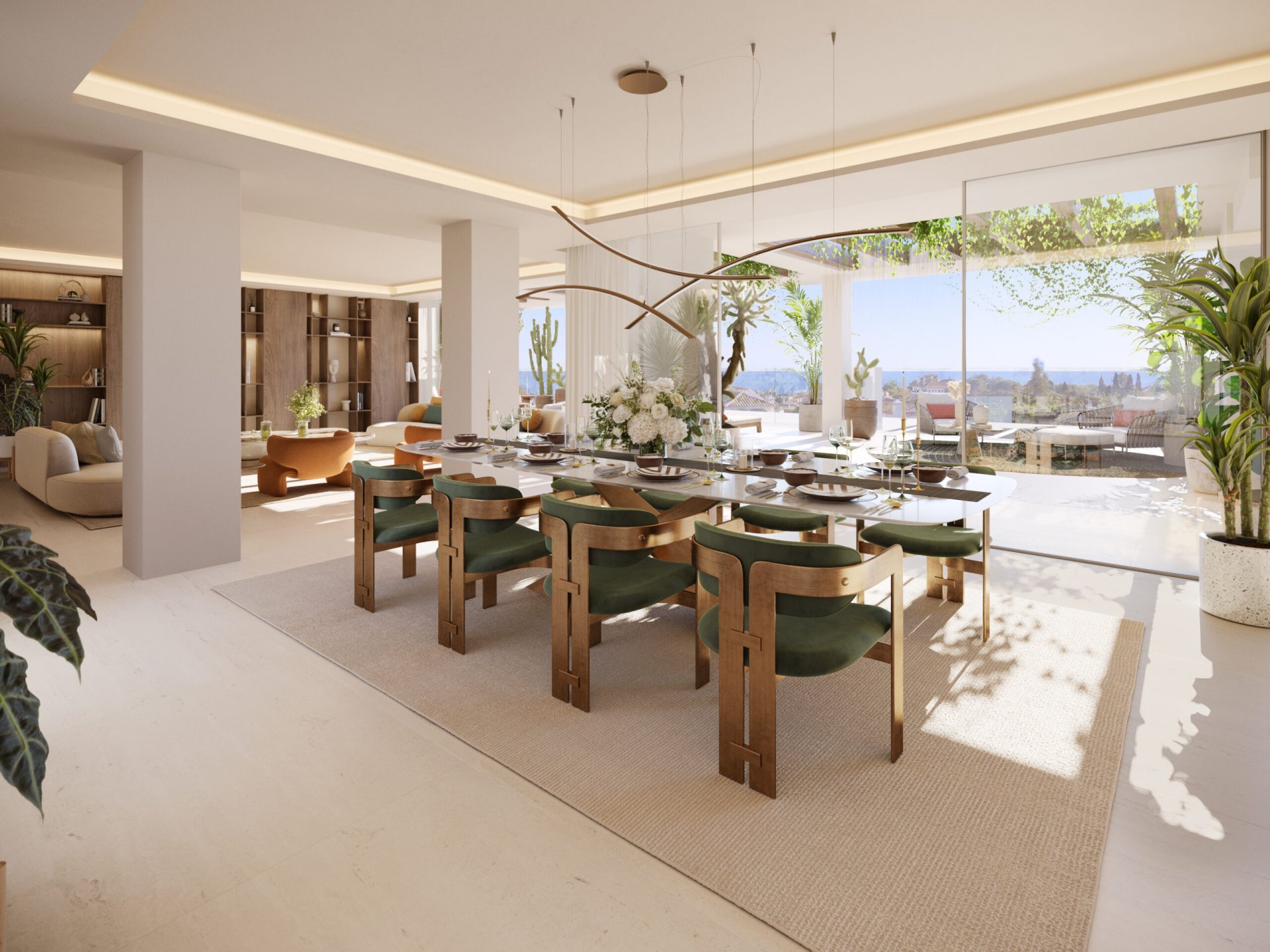 Penthauss Marbella Golden Mile, Malaga, Spānijā 3 istabas, 465 m2 Nr. 87381