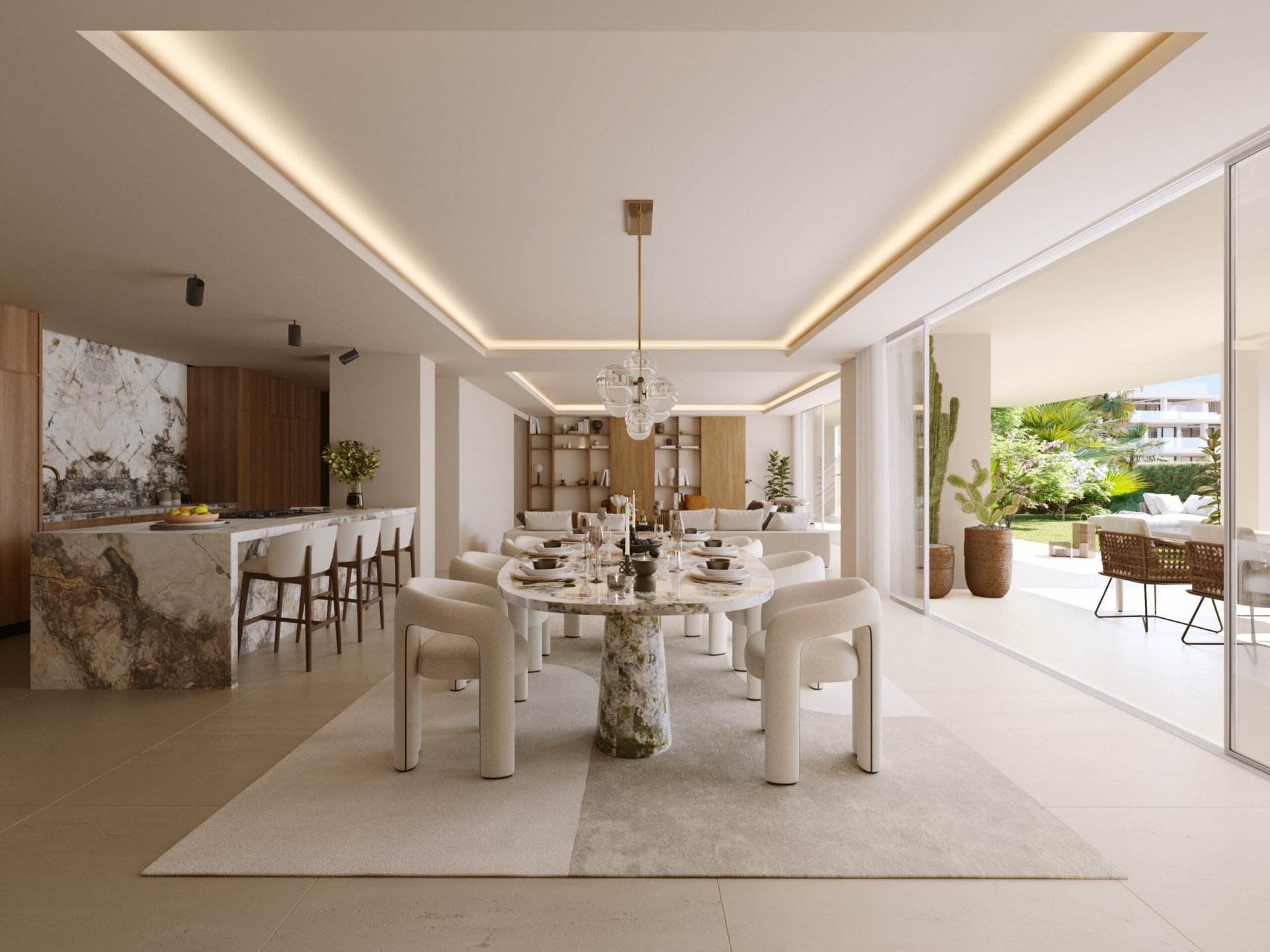 Penthauss Marbella Golden Mile, Malaga, Spānijā 3 istabas, 465 m2 Nr. 87381