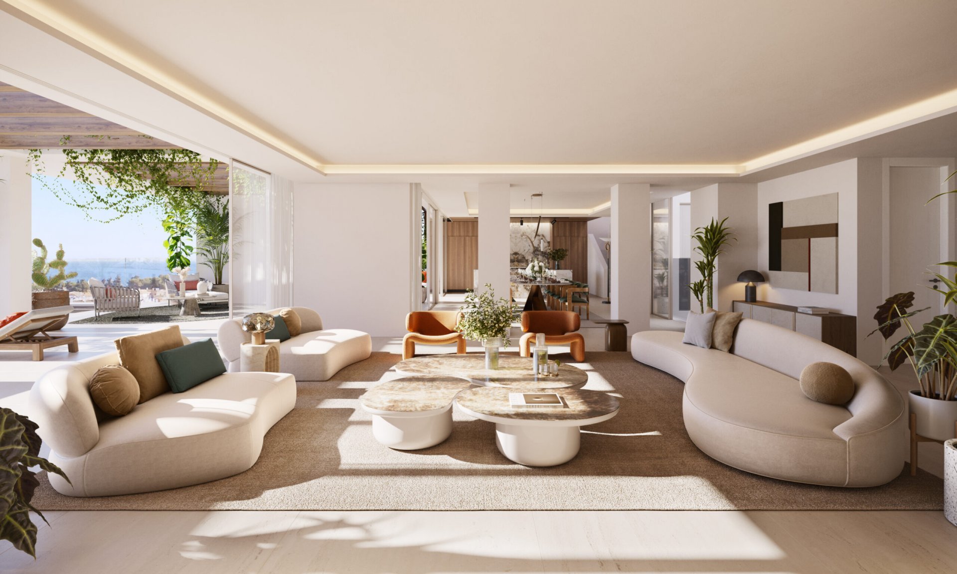 Penthauss Marbella Golden Mile, Malaga, Spānijā 3 istabas, 465 m2 Nr. 87381