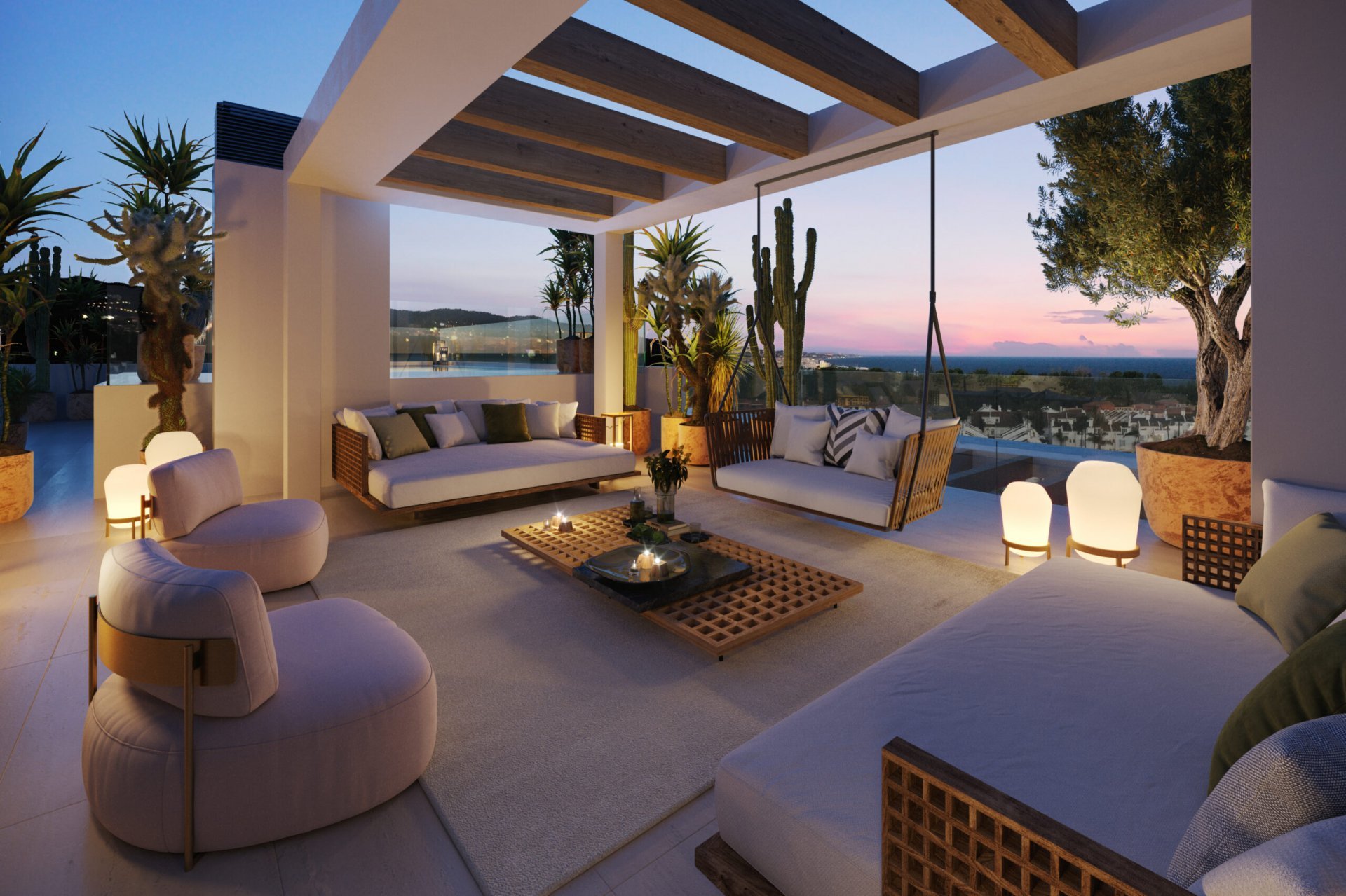 Penthauss Marbella Golden Mile, Malaga, Spānijā 3 istabas, 465 m2 Nr. 87381