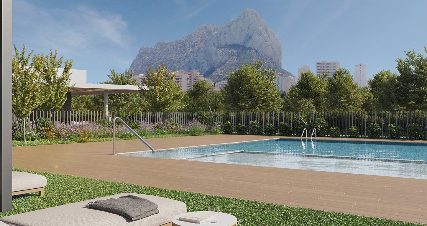 Apartment in Calpe, Alicante, Spain 3 bedrooms, 111 sq.m. No. 99580