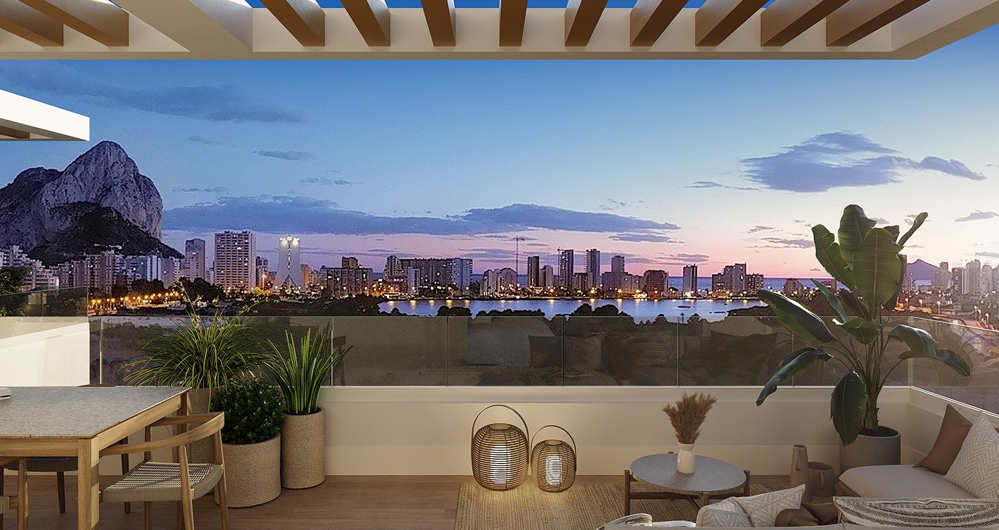 Apartment in Calpe, Alicante, Spain 3 bedrooms, 111 sq.m. No. 99580