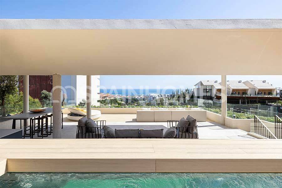 Kattohuoneisto Fuengirola, Malaga, Espanja 2 makuuhuonetta, 116 m2 No. 54070