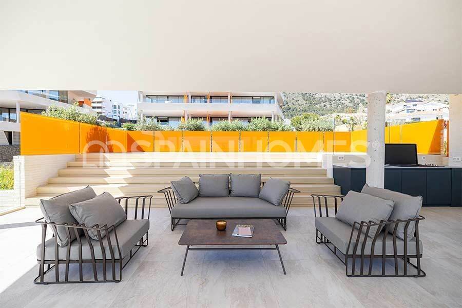Kattohuoneisto Fuengirola, Malaga, Espanja 2 makuuhuonetta, 116 m2 No. 54070