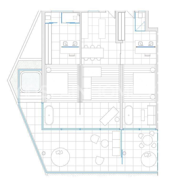 Kattohuoneisto Fuengirola, Malaga, Espanja 2 makuuhuonetta, 116 m2 No. 54070