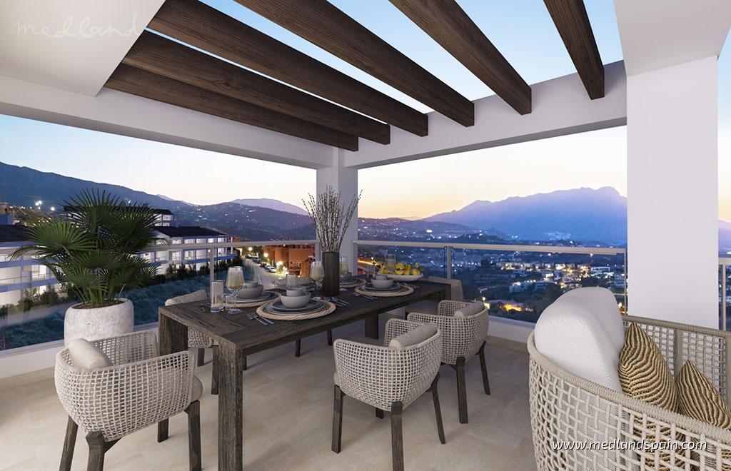 Lägenhet i Benahavis, Malaga, Spanien 2 sovrum, 103 kvm. Nr. 105350