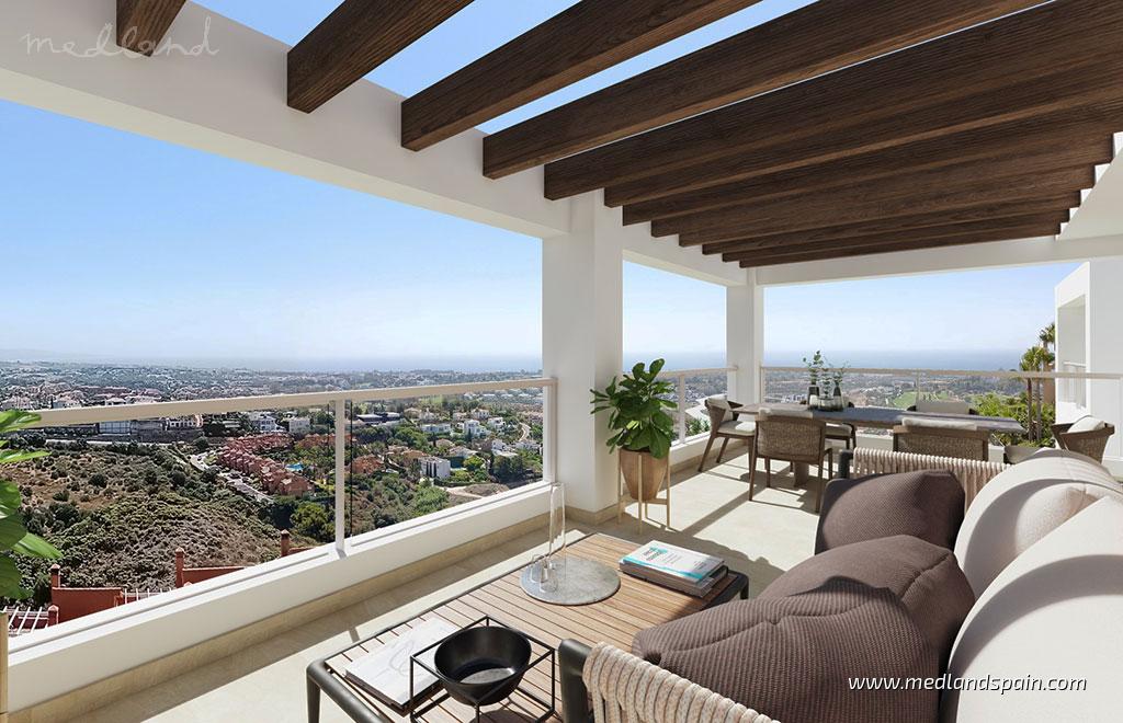 Apartment à Benahavis, Malaga, Espagne 2 chambres, 103 m2 No. 105348