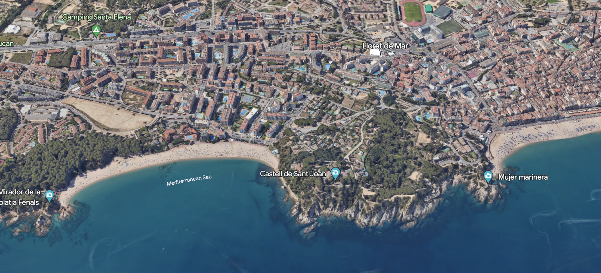 Tomt i Lloret de Mar, Girona, Spanien Nr. 81480