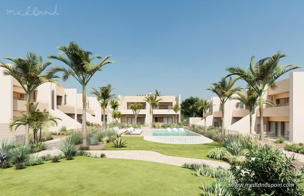 Apartment à Mar Menor Golf Resort, Murcia, Espagne 3 chambres, 94 m2 No. 108624