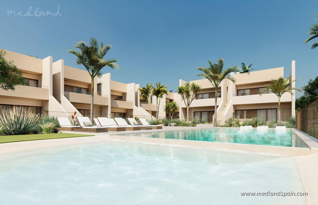 Apartment à Mar Menor Golf Resort, Murcia, Espagne 3 chambres, 94 m2 No. 108624