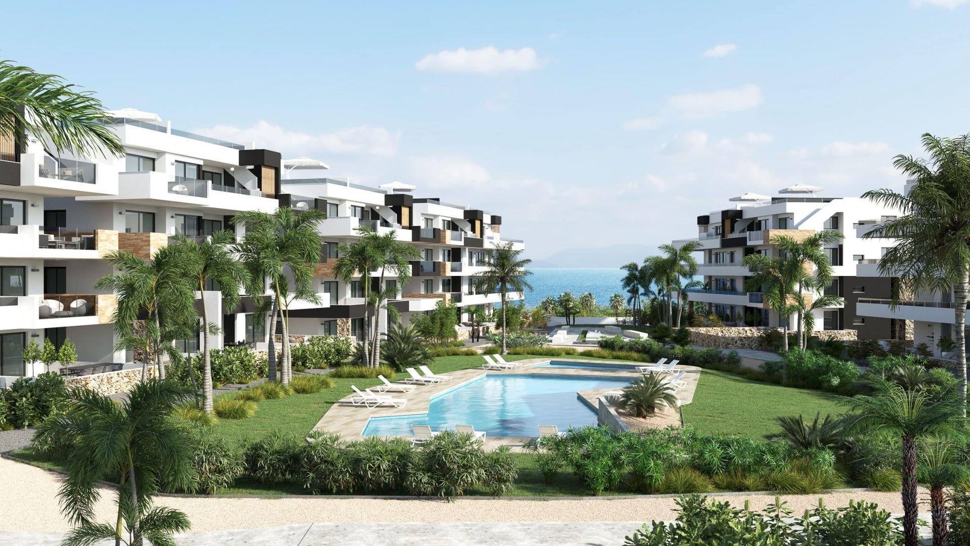Apartment in Orihuela, Alicante, Spain 2 bedrooms, 80 sq.m. No. 95670