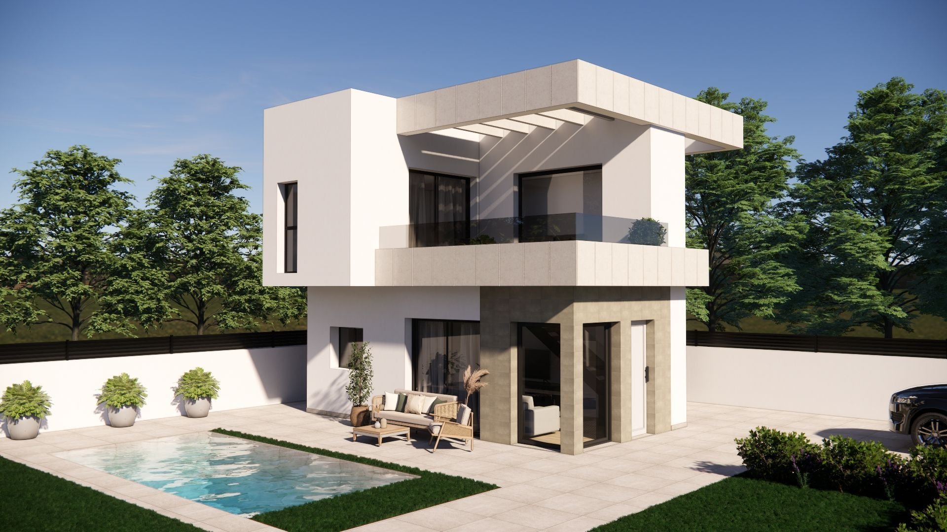 Сasa en Los Montesinos, Alicante, España 3 dormitorios, 90 m2 No. 95676