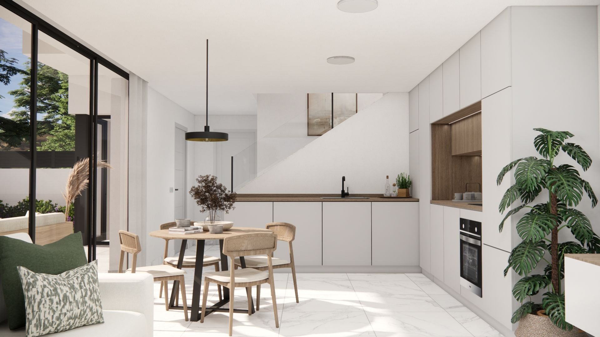 Сasa en Los Montesinos, Alicante, España 3 dormitorios, 90 m2 No. 95676