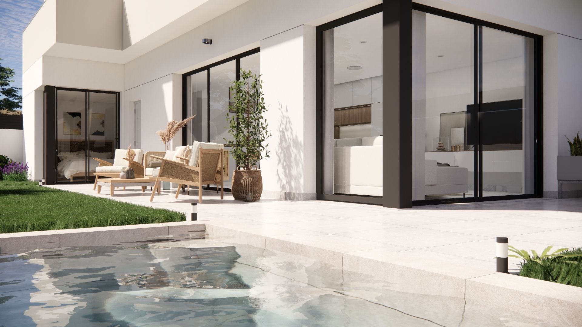 Сasa en Los Montesinos, Alicante, España 3 dormitorios, 90 m2 No. 95676