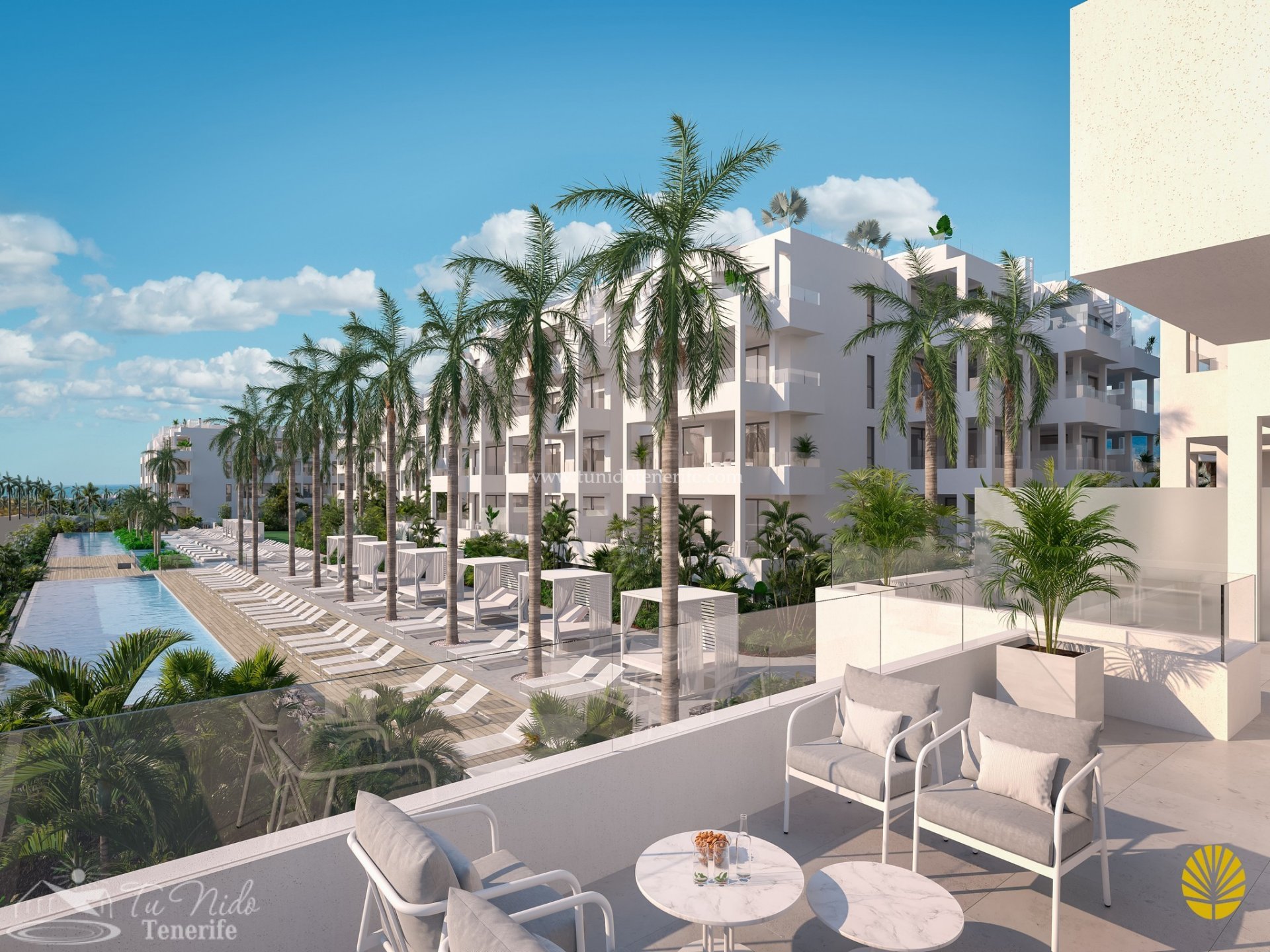 Wohnung in Palm-Mar, Tenerife, Spanien 2 Schlafzimmer, 99 m2 Nr. 82070