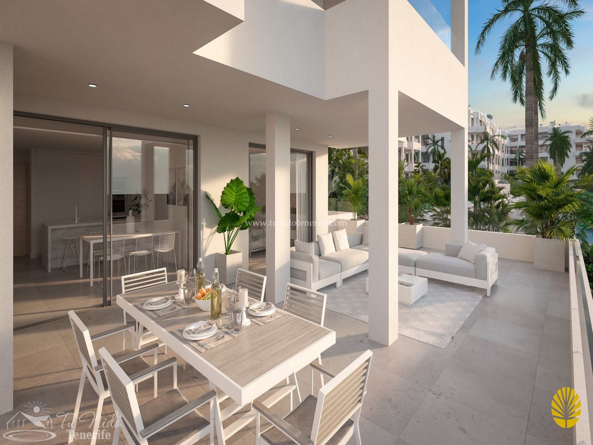 Wohnung in Palm-Mar, Tenerife, Spanien 2 Schlafzimmer, 99 m2 Nr. 82070