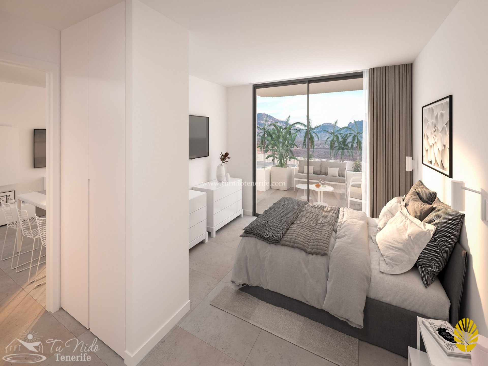 Wohnung in Palm-Mar, Tenerife, Spanien 2 Schlafzimmer, 99 m2 Nr. 82070
