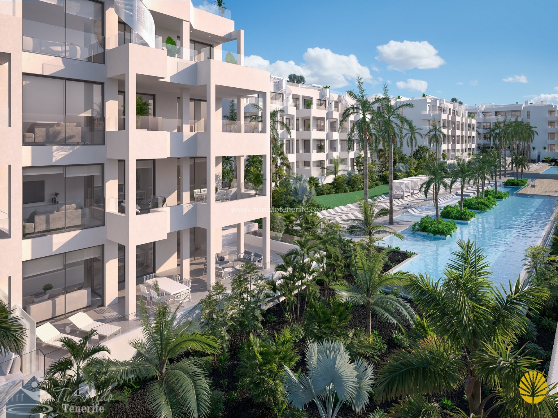 Wohnung in Palm-Mar, Tenerife, Spanien 2 Schlafzimmer, 99 m2 Nr. 82070