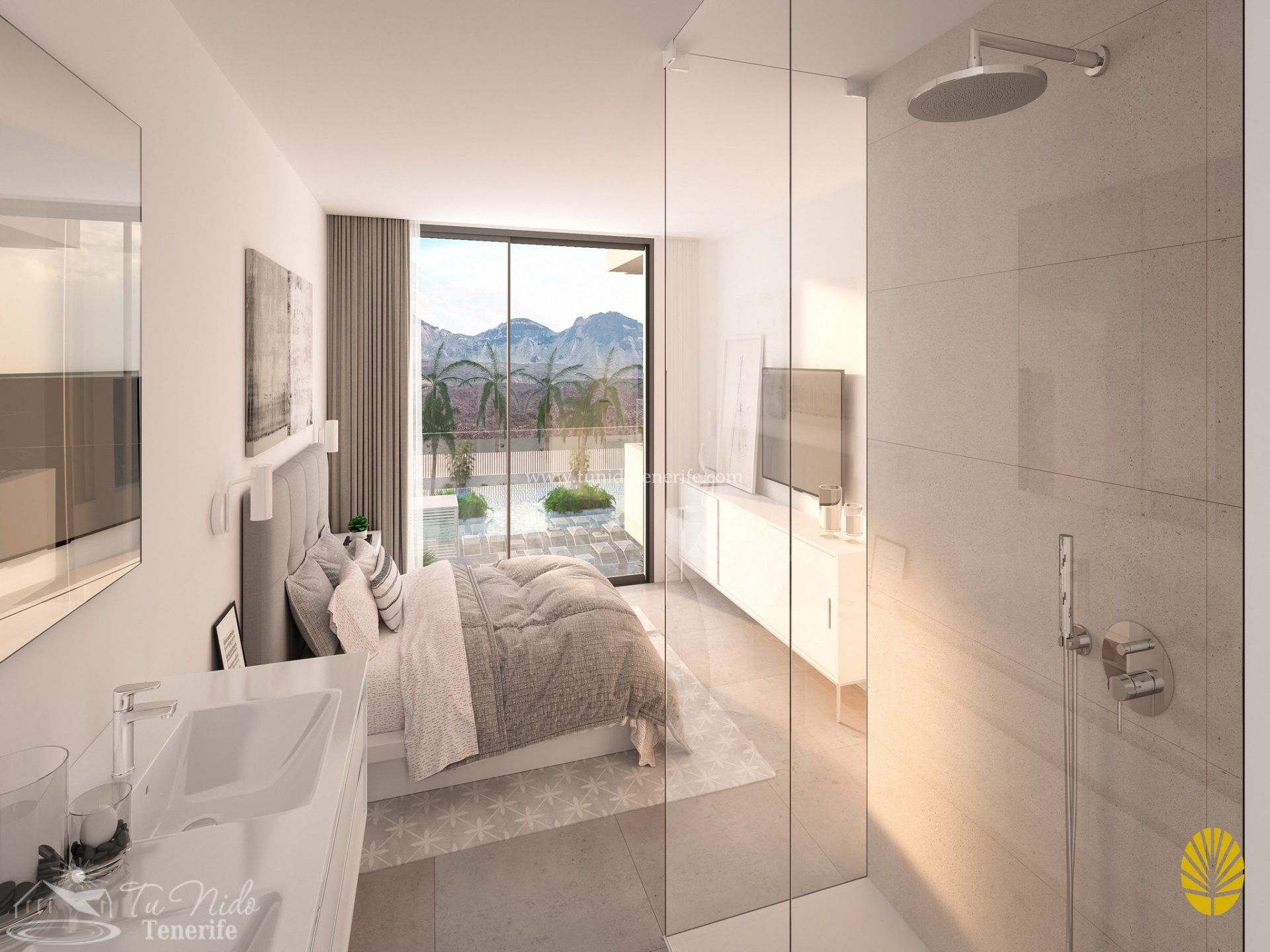 Wohnung in Palm-Mar, Tenerife, Spanien 2 Schlafzimmer, 99 m2 Nr. 82070