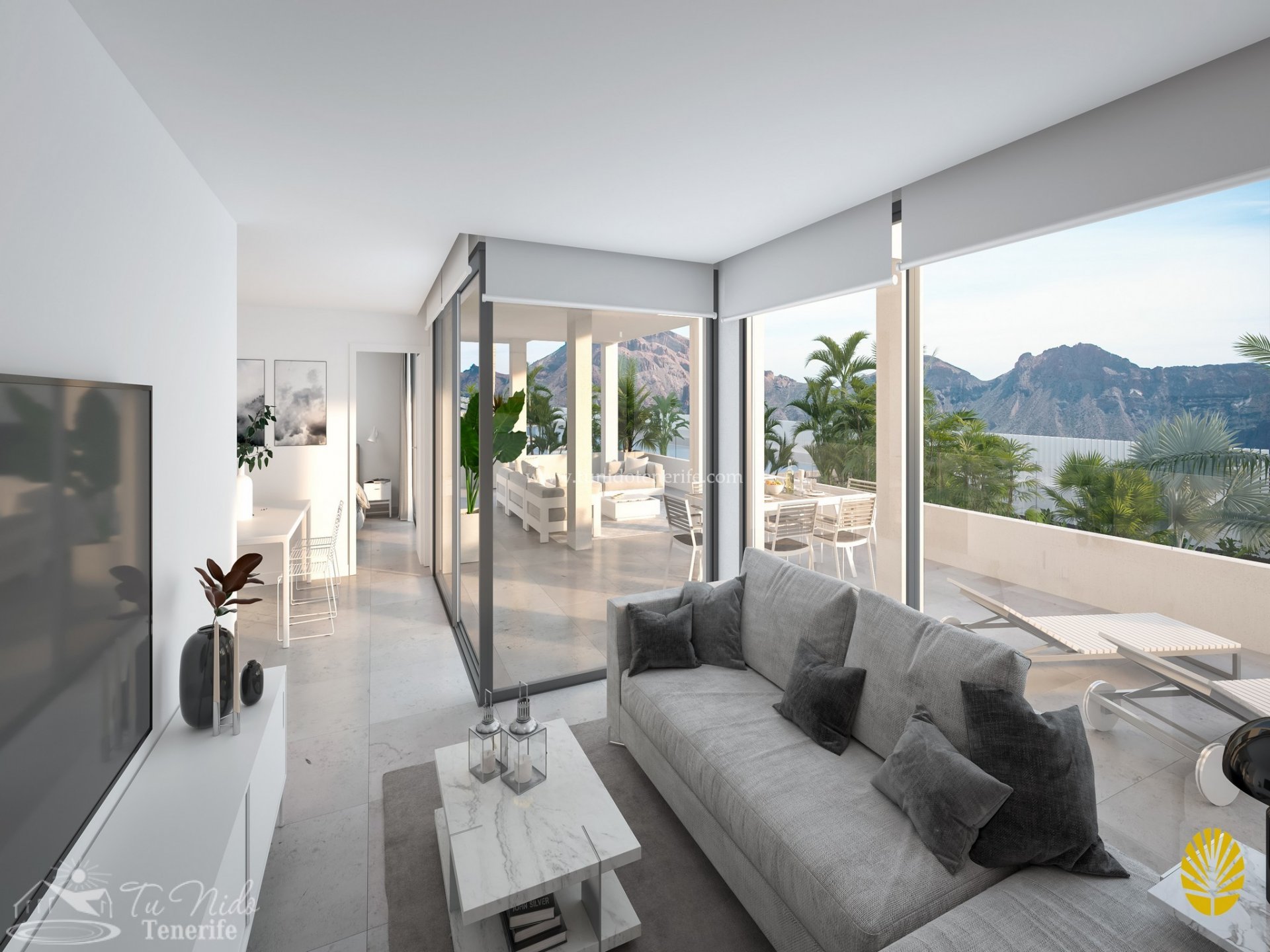 Wohnung in Palm-Mar, Tenerife, Spanien 2 Schlafzimmer, 99 m2 Nr. 82070