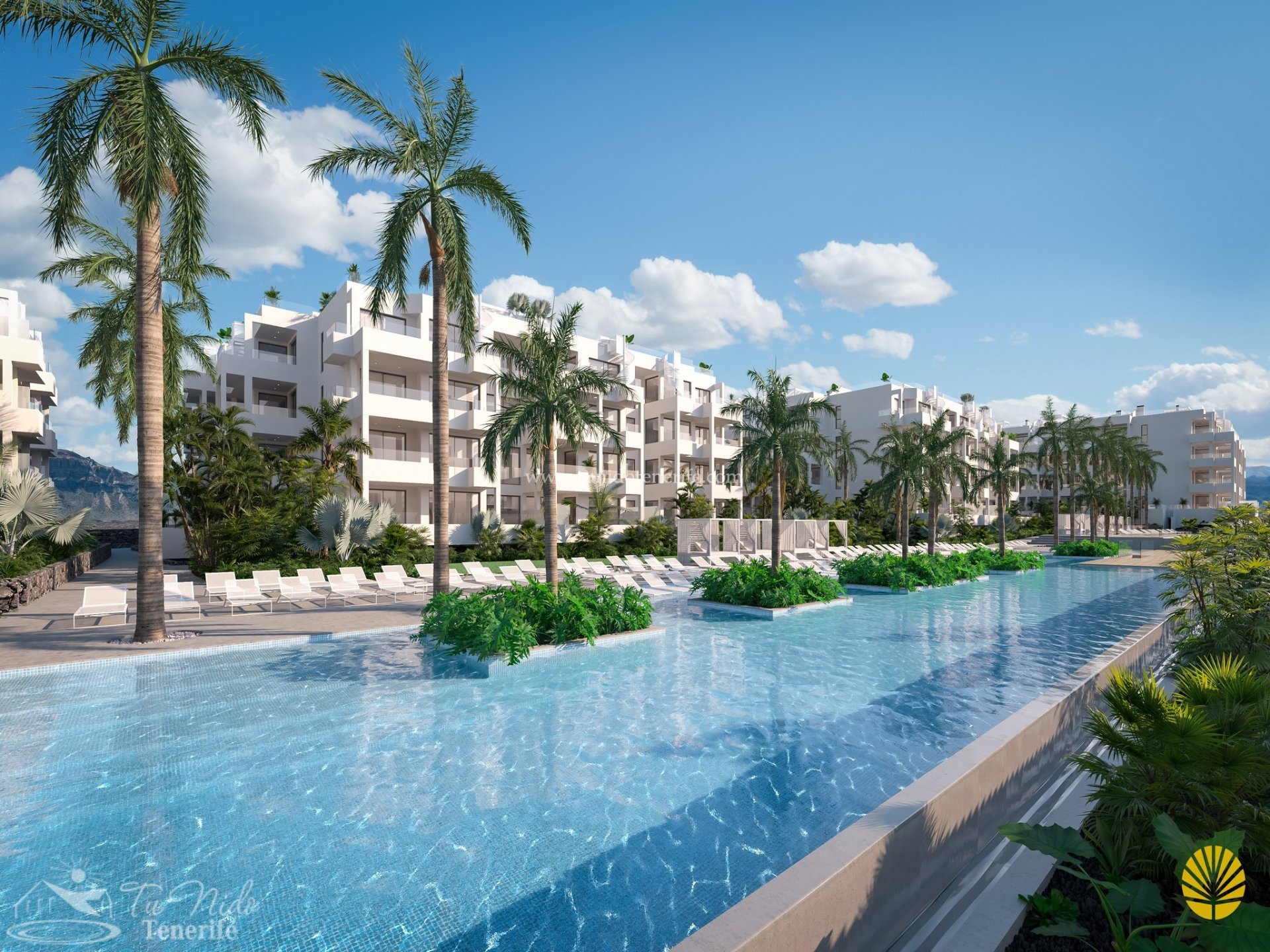 Wohnung in Palm-Mar, Tenerife, Spanien 2 Schlafzimmer, 99 m2 Nr. 82070