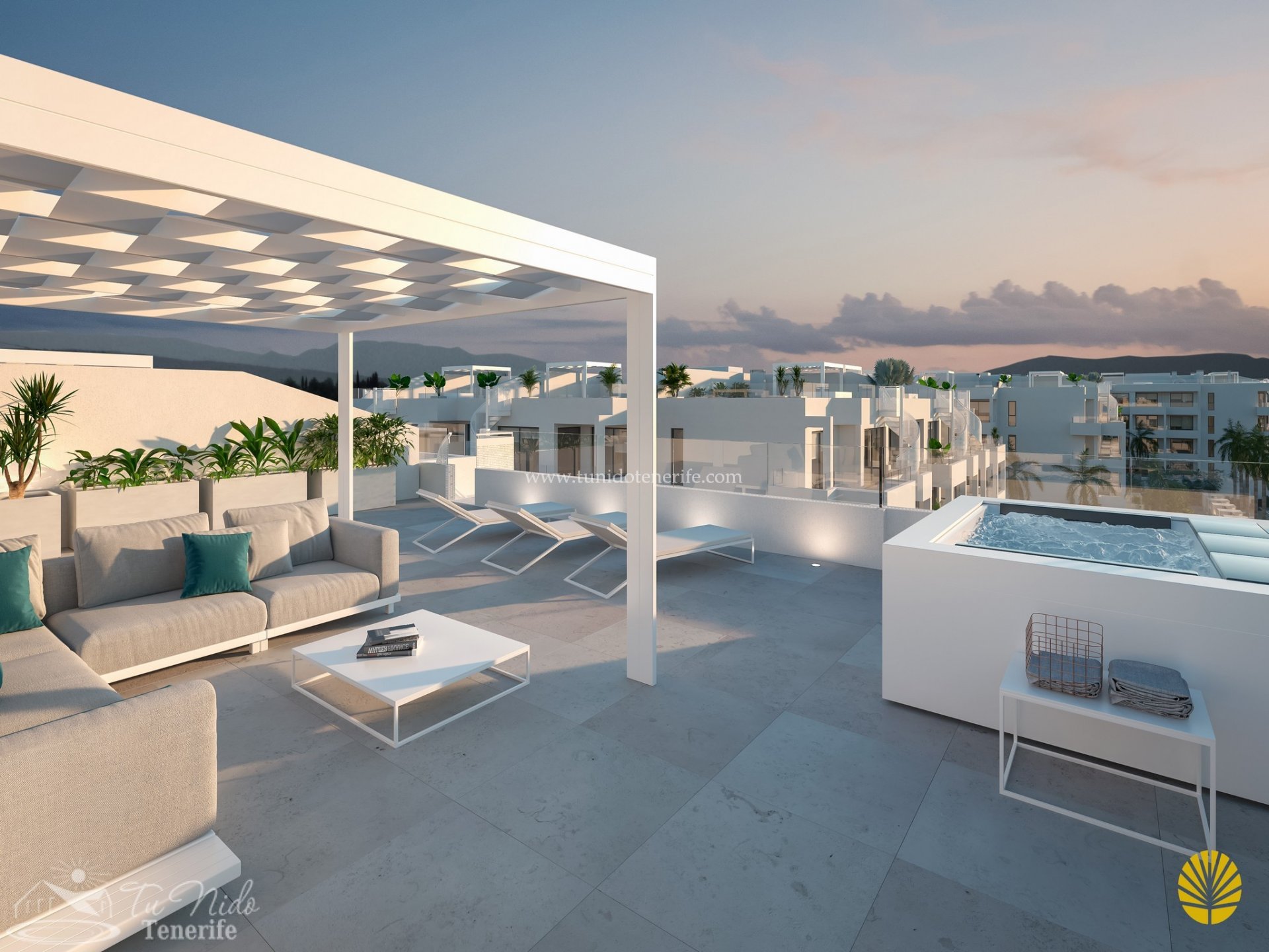 Wohnung in Palm-Mar, Tenerife, Spanien 2 Schlafzimmer, 99 m2 Nr. 82070