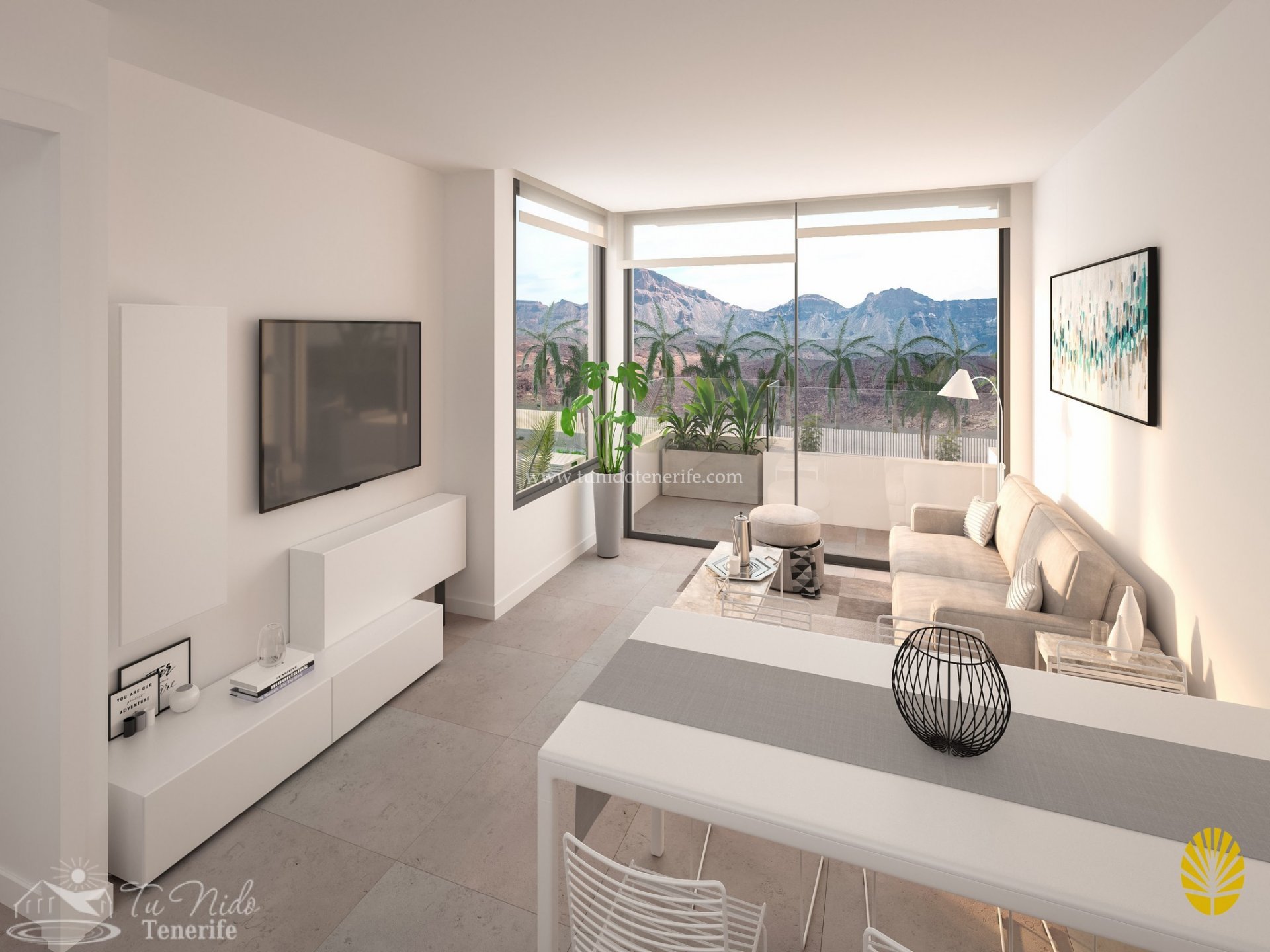 Wohnung in Palm-Mar, Tenerife, Spanien 2 Schlafzimmer, 99 m2 Nr. 82070