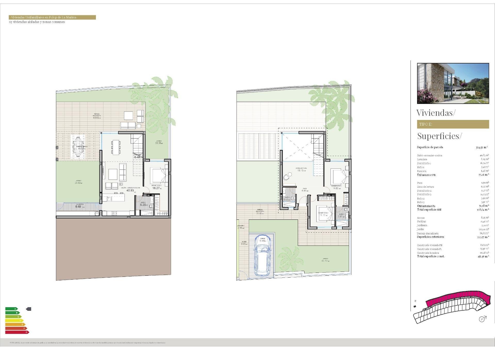 Villa in Polop, Alicante, Spanien 3 Schlafzimmer, 157 m2 Nr. 112722