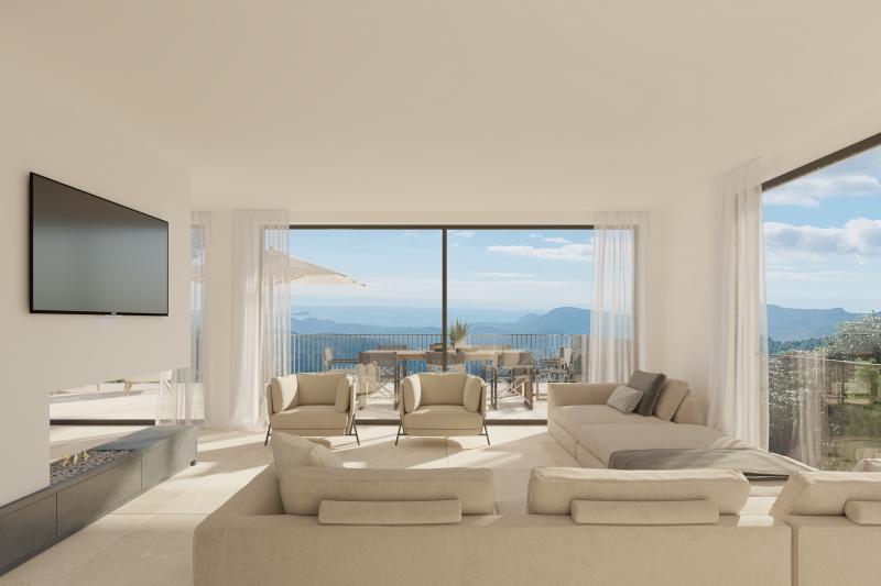 Villa in Puigpunyent, Mallorca, Spanien 4 Schlafzimmer,  Nr. 103190