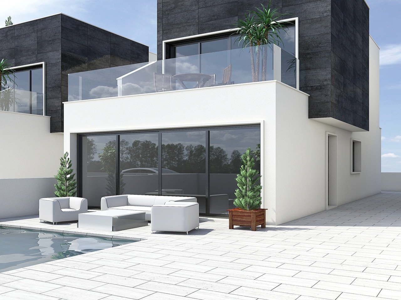 Talo San Pedro del Pinatar, Murcia, Espanja 3 makuuhuonetta, 108 m2 No. 23181