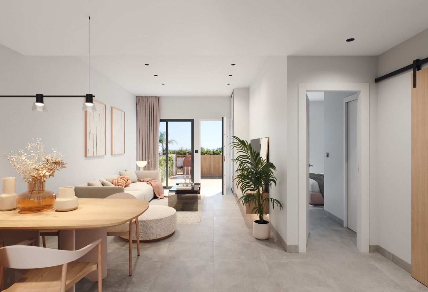 Bungalowi Pilar de la Horadada, Alicante, Espanja 2 makuuhuonetta, 70 m2 No. 103579