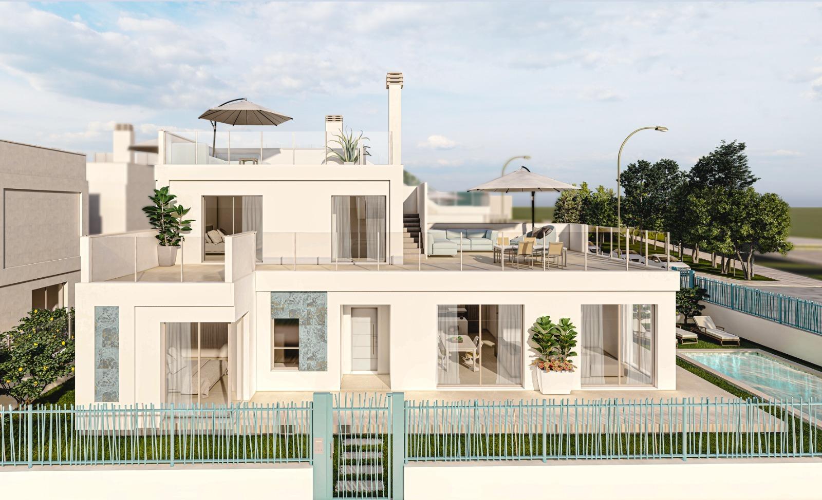 Villa a Los Alcazares, Murcia, Spagna 3 camere da letto, 276 mq. N° 117142