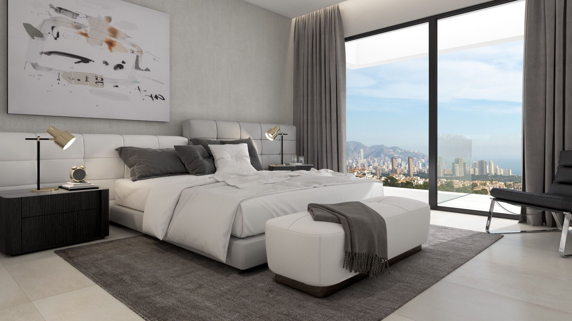 Huvila Finestrat, Alicante, Espanja 4 makuuhuonetta, 260 m2 No. 95775