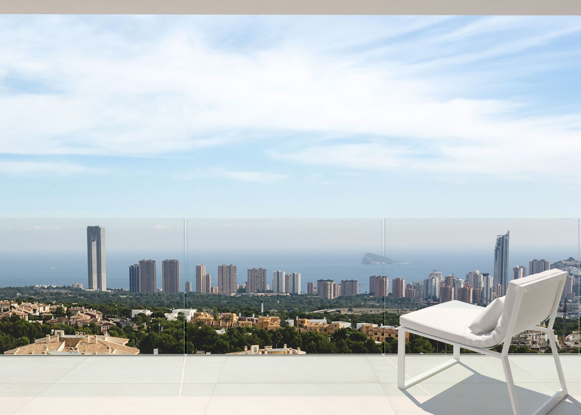 Huvila Finestrat, Alicante, Espanja 4 makuuhuonetta, 260 m2 No. 95775