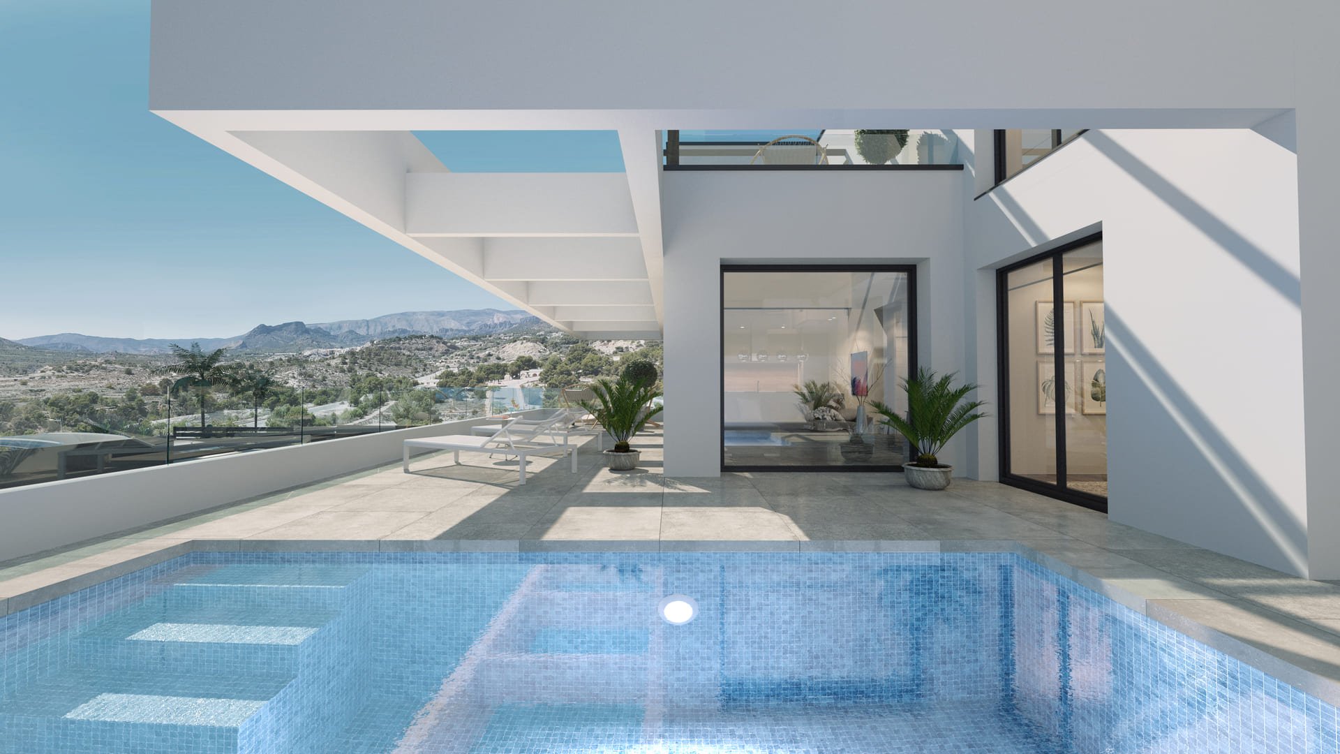 Villa in Finestrat, Alicante, Spanien 3 Schlafzimmer, 250 m2 Nr. 110678