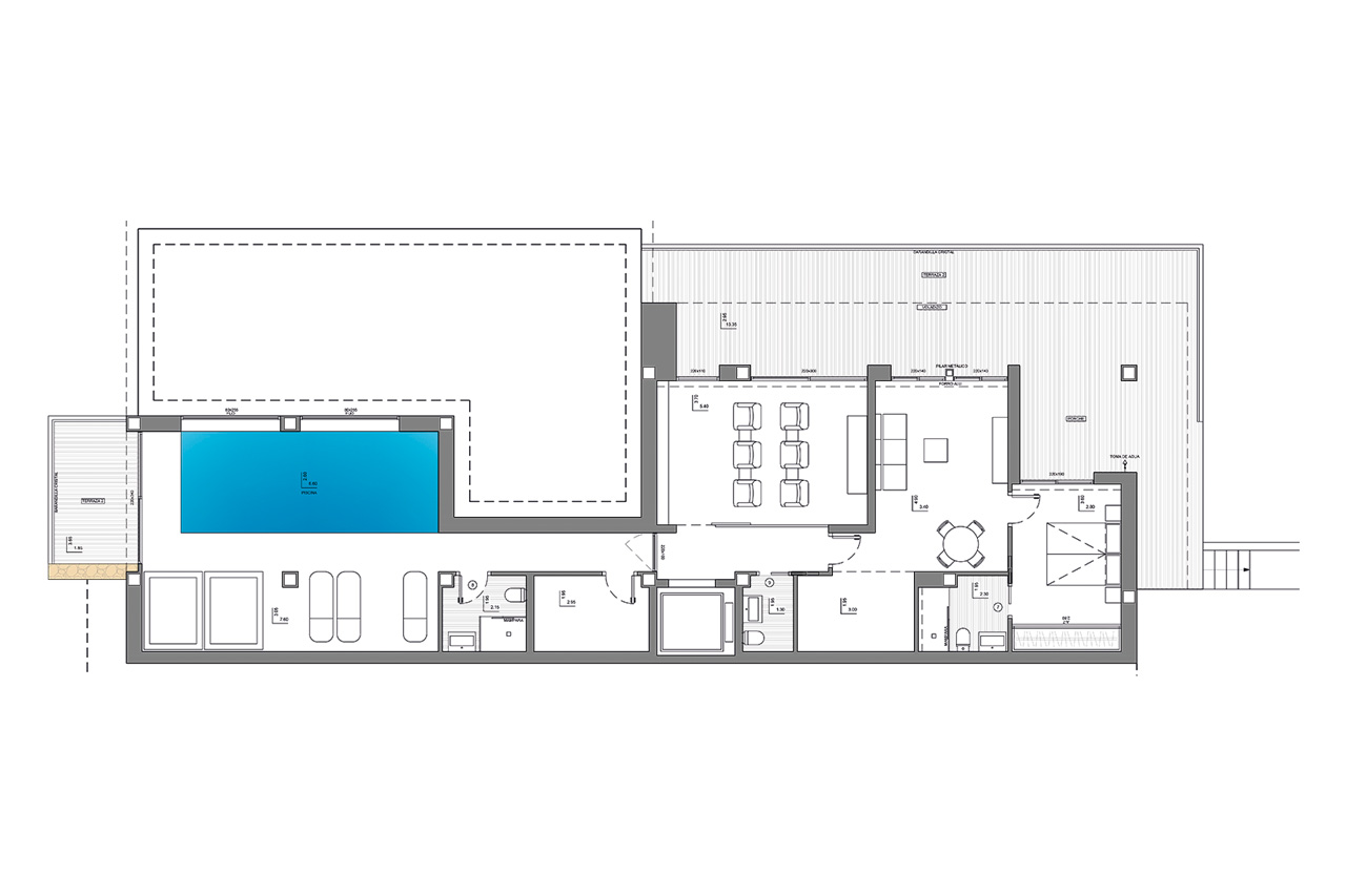 Māja Benitachell, Alicante, Spānijā 5 istabas, 1401 m2 Nr. 101602