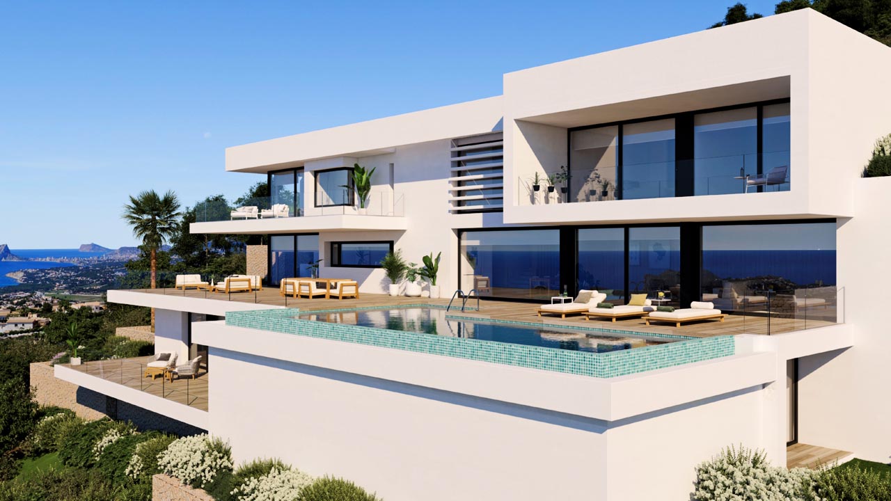 Māja Benitachell, Alicante, Spānijā 5 istabas, 1401 m2 Nr. 101602