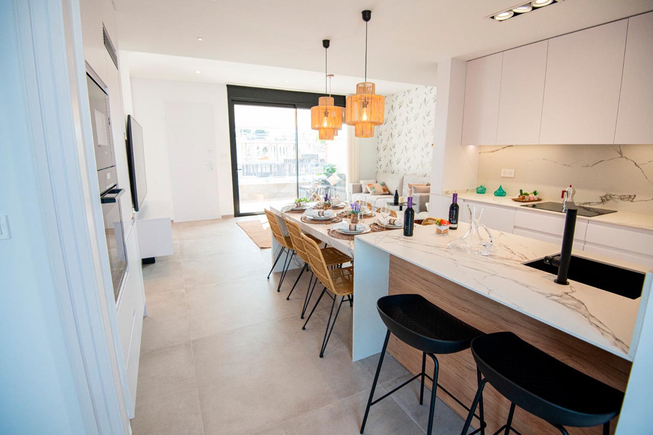 Apartamento en San Pedro del Pinatar, Murcia, España 3 dormitorios, 79 m2 No. 101597