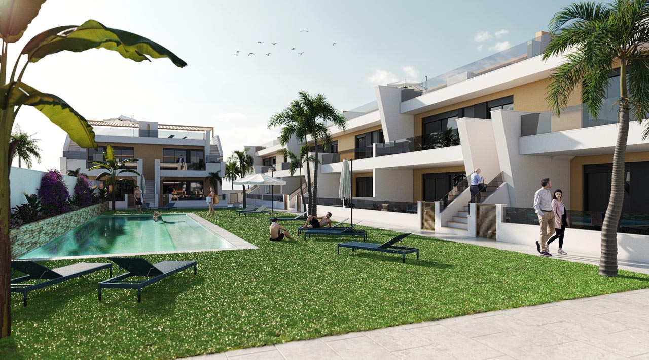 Apartamento en San Pedro del Pinatar, Murcia, España 3 dormitorios, 79 m2 No. 101597