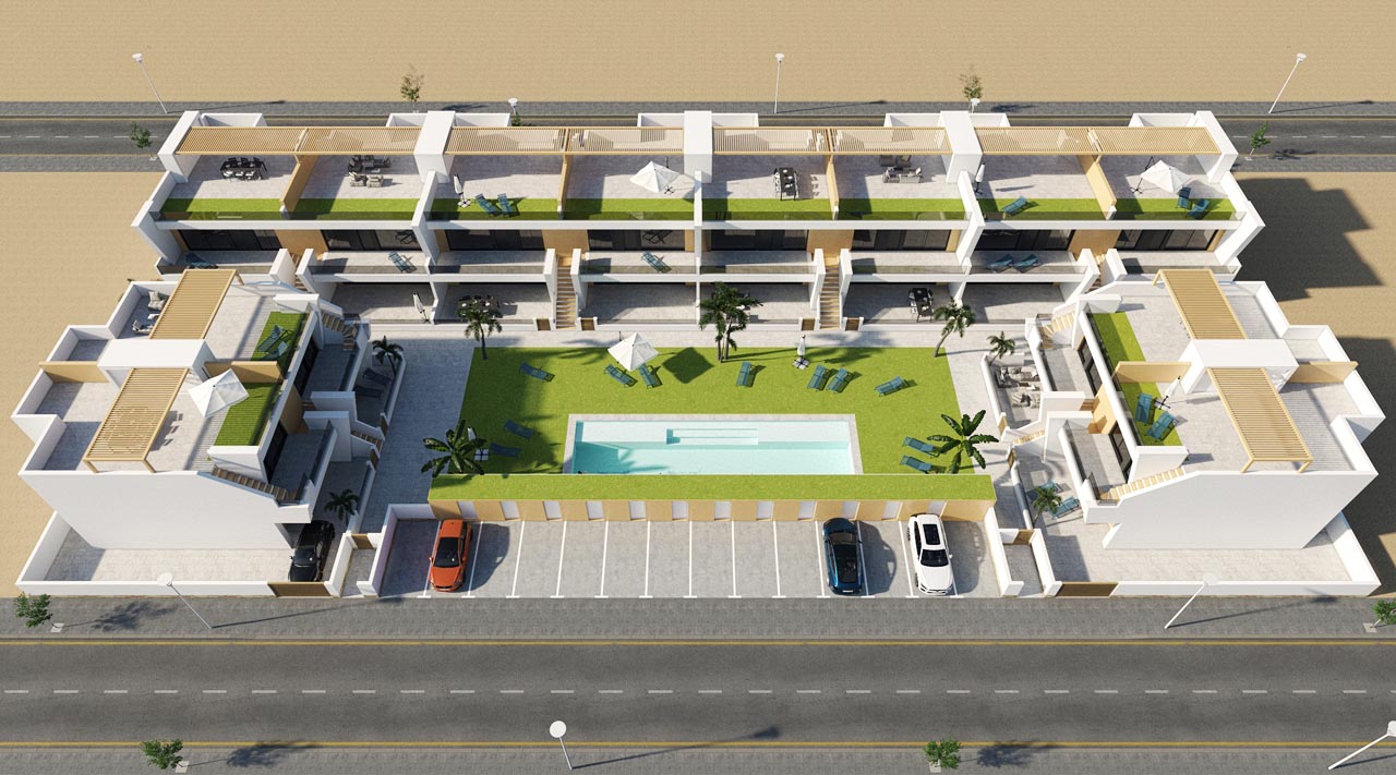 Apartamento en San Pedro del Pinatar, Murcia, España 3 dormitorios, 79 m2 No. 101597