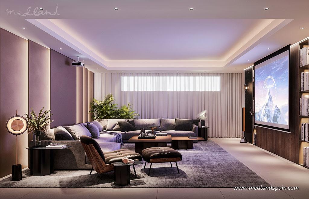 Villa i Mijas Costa, Malaga, Spanien 4 sovrum, 399 kvm. Nr. 52900