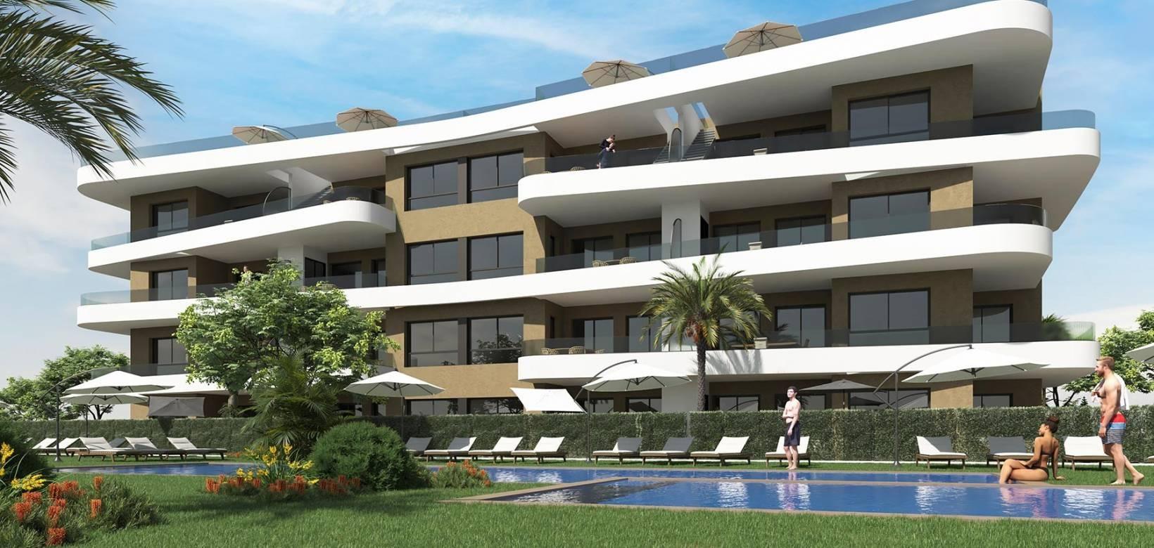 Bungalow i Alicante, Spanien 3 sovrum, 110 kvm. Nr. 111268