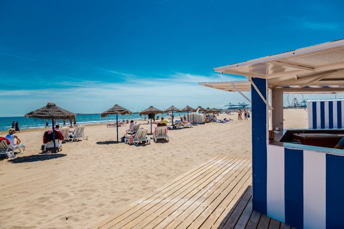 Dzīvoklis Puerto De Sagunto, Valencia, Spānijā 2 istabas, 83 m2 Nr. 22200
