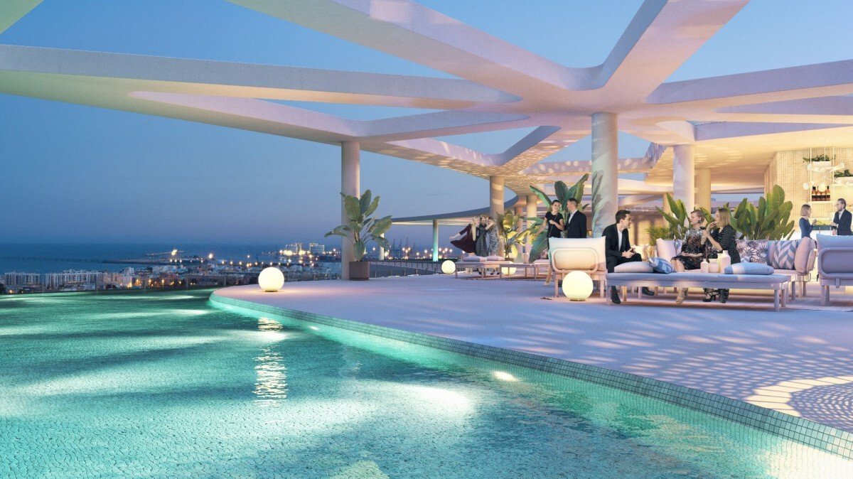 Dzīvoklis Puerto De Sagunto, Valencia, Spānijā 2 istabas, 83 m2 Nr. 22200