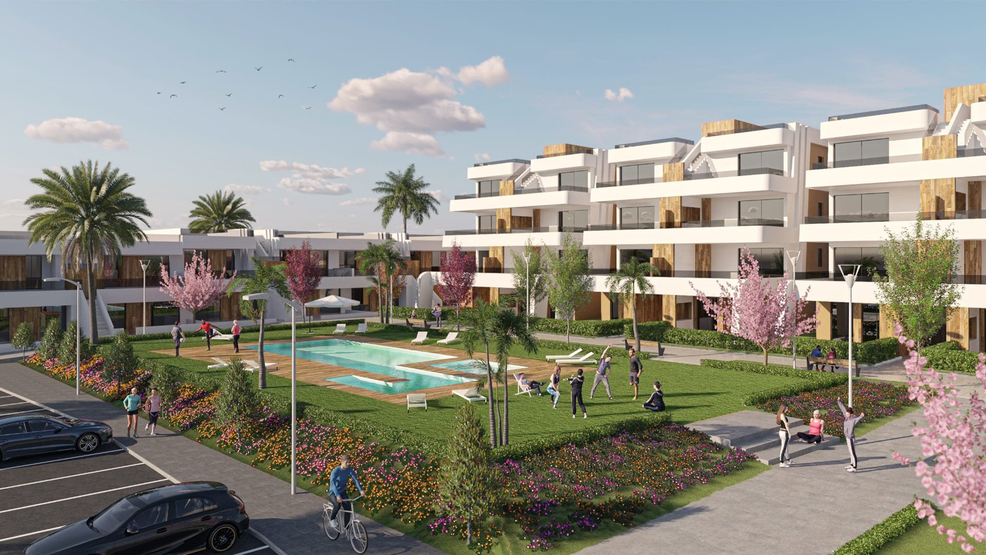Bungalo La Pinada Nature Resort, Alhama de Murcia, Murcia, Spānijā 3 istabas, 90.72 m2 Nr. 91210