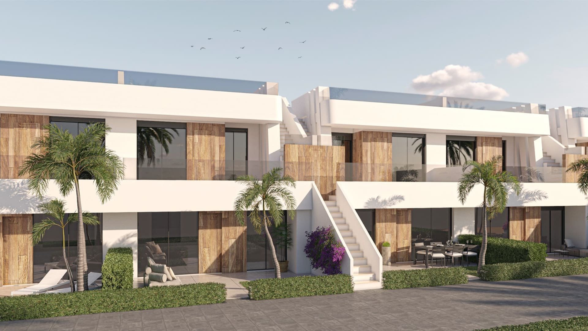 Bungalow in La Pinada Nature Resort, Alhama de Murcia, Murcia, Spanien 2 Schlafzimmer, 73.72 m2 Nr. 91213