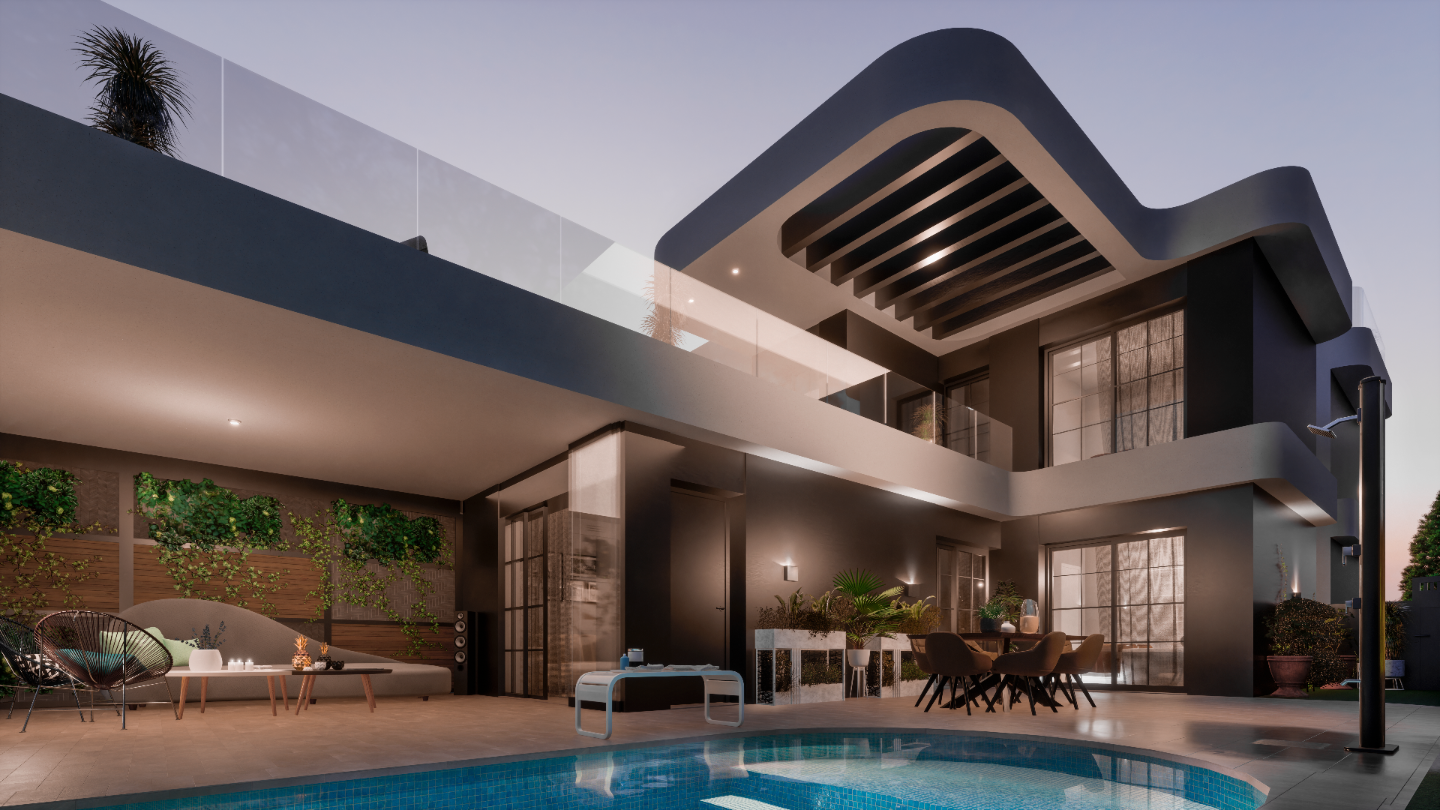 Villa en Los Alcázares, Murcia, España 3 dormitorios, 141 m2 No. 90182