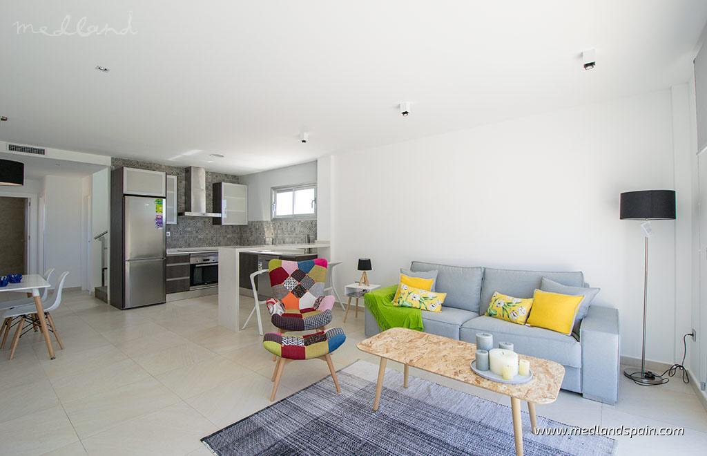 Villa en Los Alcázares, Murcia, España 3 dormitorios, 106 m2 No. 108401