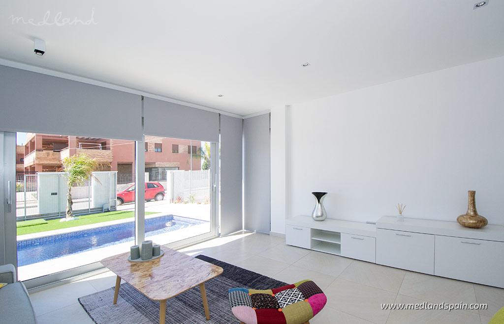 Villa en Los Alcázares, Murcia, España 3 dormitorios, 106 m2 No. 108401